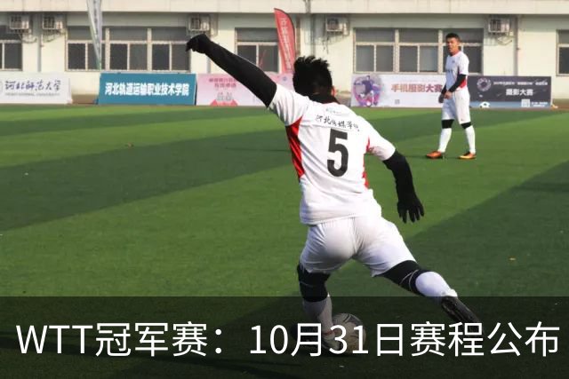 WTT冠军赛：10月31日赛程公布！国乒迎战张本美和、莫雷加德